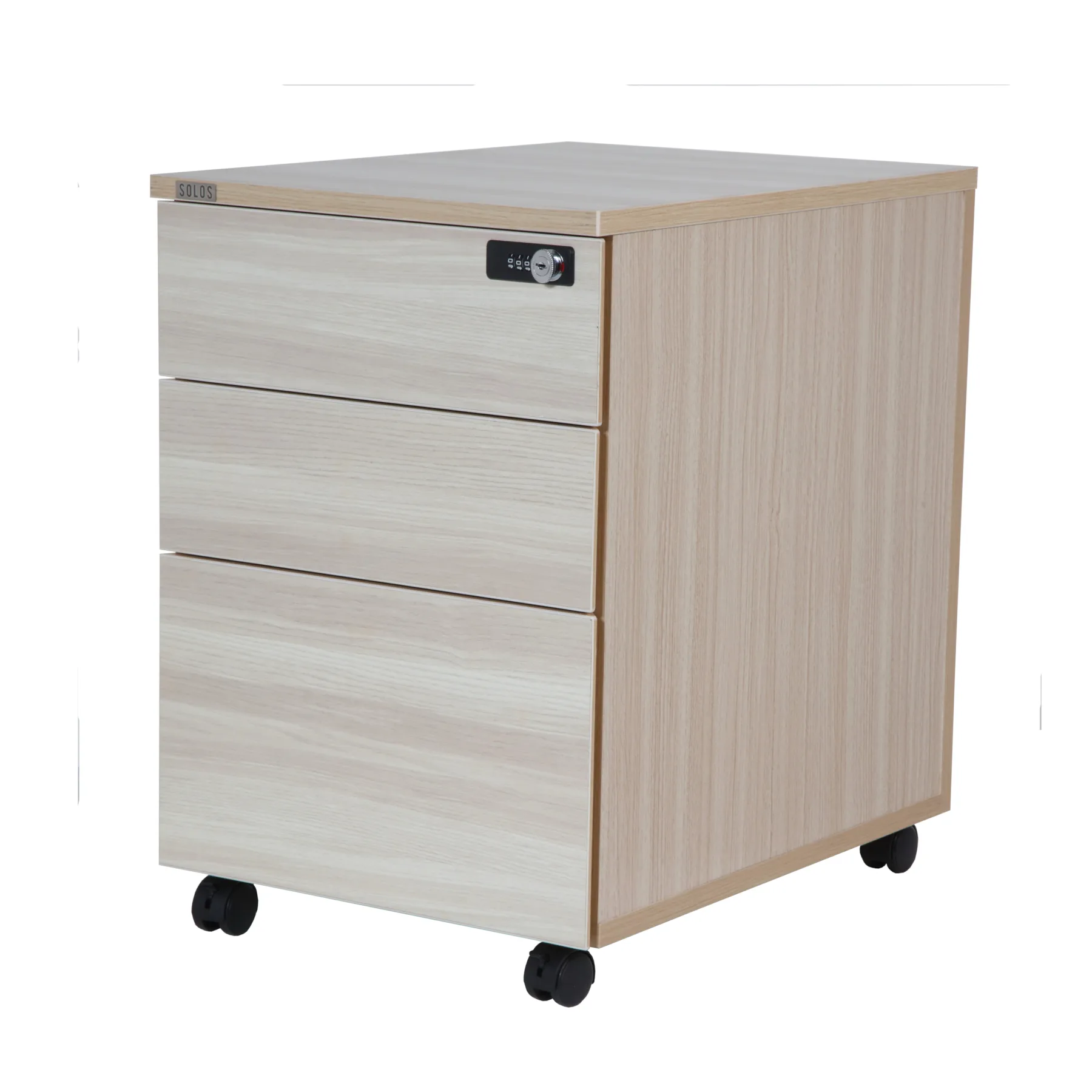 Wooden Mobile Pedestal